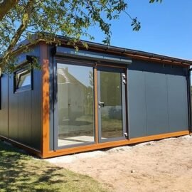 Conteneur mobile Tiny House avec deux chambres
