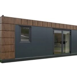 Conteneur modèle Helsinki 8x3 mètres avec sanitaires