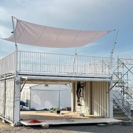 Conteneur Événementiel Extensible 2x20DV – Solution Modulaire