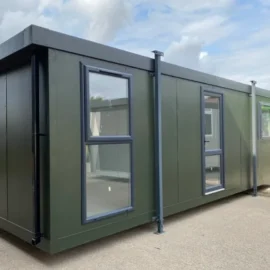 Cabine Jackleg 24' x 10' – Solution Modulaire Prête à l’Emploi