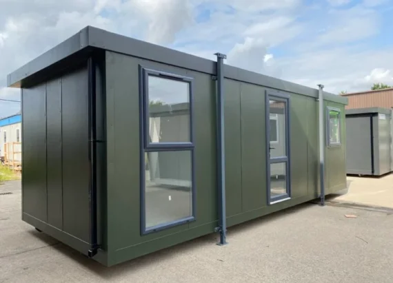 Cabine Jackleg 24' x 10' – Solution Modulaire Prête à l’Emploi