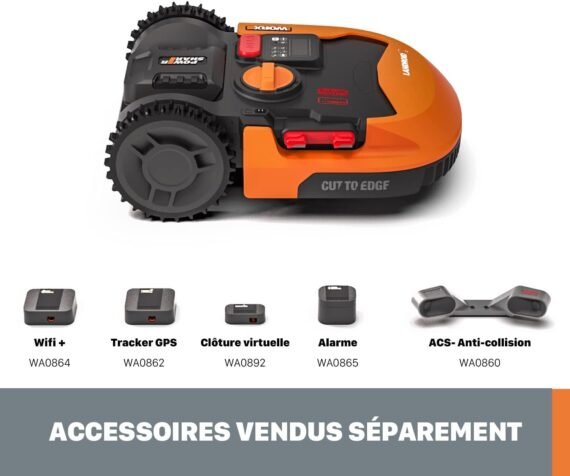 Worx Landroid WR167E – Robot Tondeuse Wi-Fi – Image 2