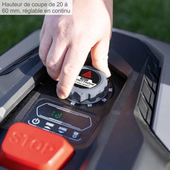 Robot tondeuse Scheppach XL600 – Autonome et connecté – Image 4