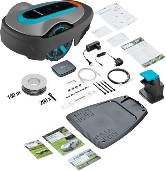 Robot tondeuse connecté GARDENA Smart SILENO LONA City 500 – Image 2