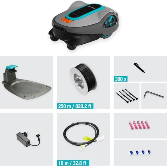 Robot tondeuse GARDENA Sileno Life 1250 – Autonome, précis et sécurisé – Image 4
