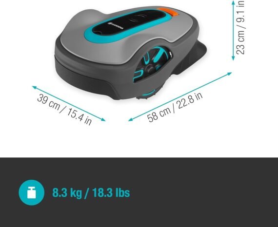 Robot tondeuse GARDENA Sileno Life 1250 – Autonome, précis et sécurisé – Image 3