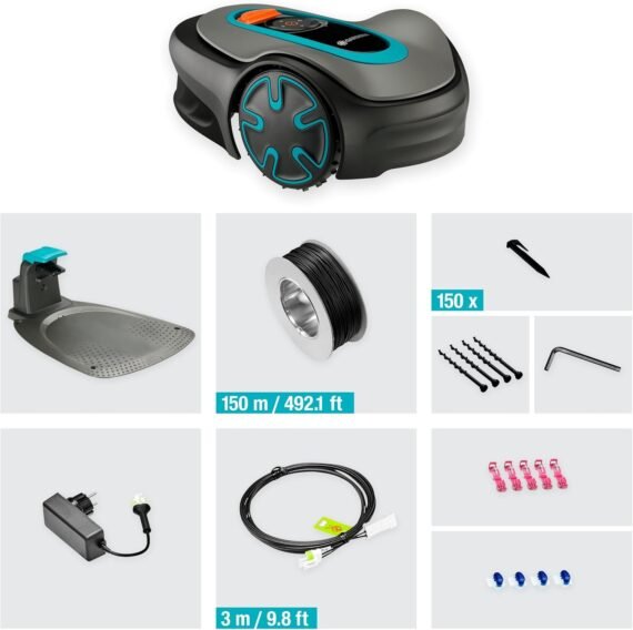 Robot tondeuse Gardena Sileno Minimo 500 m² – Compact – Image 6