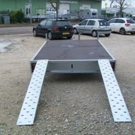 Remorque JALON JPLA 1000 - Plateau roues dessous - PTAC 1000 kg