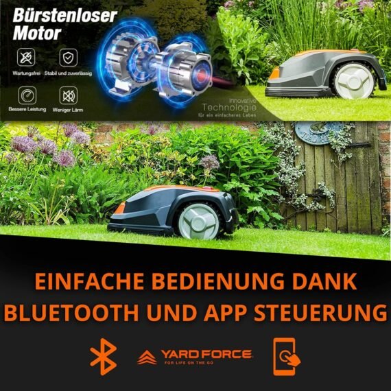 Tondeuse robot Yard Force SA650B – Image 6
