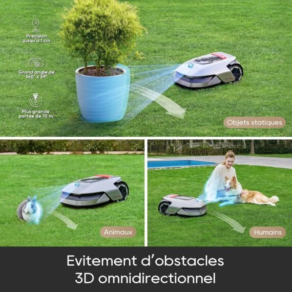 Robot tondeuse Dreame A1 – Technologie sans fil – Image 6