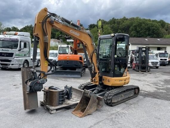 Case CX 39B S2 d’Occasion (2014) – Mini-Pelle 3,9T + 3 Godets + Grappin – Image 4