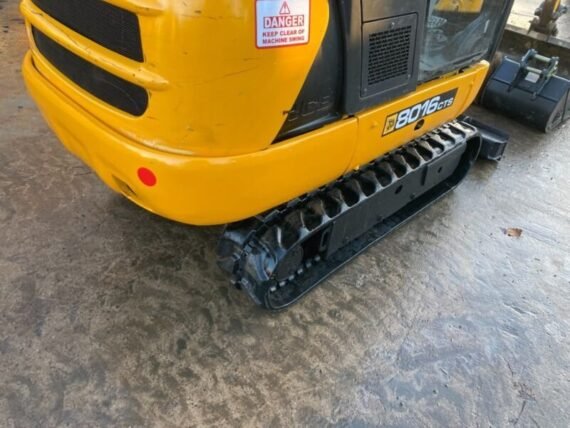 Mini Pelle JCB 8016 CTS (2015) – 1,5T + 3 Godets – Image 12