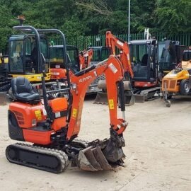 Kubota K008-3 (2021) – Mini Pelle 0,98T, 700 Heures, 3 Godets