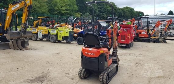 Kubota K008-3 (2021) – Mini Pelle 0,98T, 700 Heures, 3 Godets – Image 7