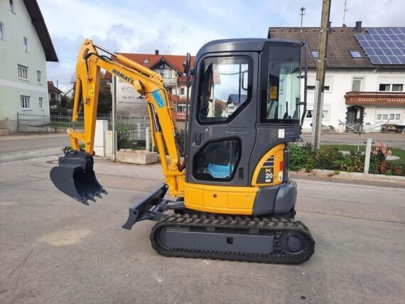 Mini Pelle Komatsu PC 20 (2007) – 2T, 4700 Heures, Performances Fiables
