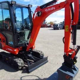Kubota KX019-4 - Mini Pelle 1,9T - 2022 - 10 h - Pratiquement Neuve