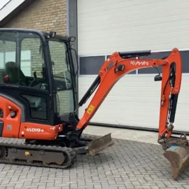 Kubota KX019-4 (2012) – Mini Pelle 1,8T, 8386 Heures, 3 Godets