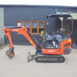 Kubota KX 015-4 (2018) – 1,5T, 1394 Heures, 3 Godets, Excellente Condition