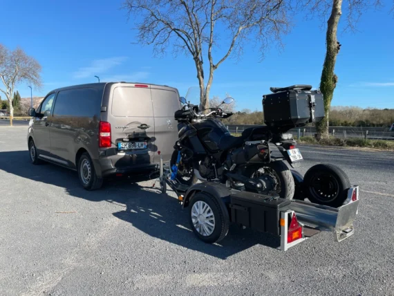 Remorque Moto Type-Top RGW 600 – Transport sécurisé et performant pour vos motos – Image 2