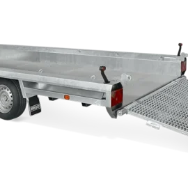 Hulco Terrax 3000 kg – La remorque idéale pour les professionnels