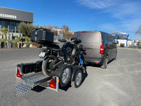 Remorque Moto Type-Top RGW 600 – Transport sécurisé et performant pour vos motos