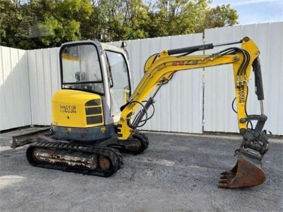 Wacker Neuson 28Z3 RD + 3 GODETS - Mini Pelle Compacte et Performante